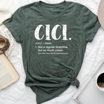 Cici For Idea Cute Grandma Cici Bella Canvas T-shirt - Thegiftio UK