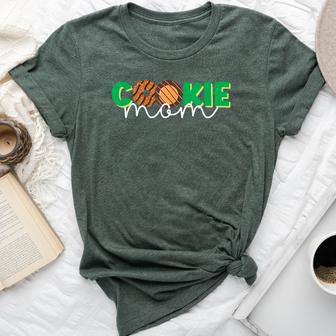 Cookie Mom Cookie Dealer Scout For Scouting Mom Bella Canvas T-shirt - Thegiftio UK