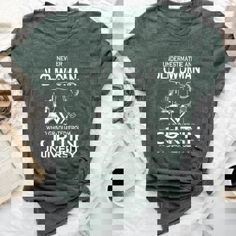 Curtin University Graduate Woman Never Underestimate Bella Canvas T-shirt | Mazezy