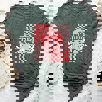 Cute Valentines Vibes Groovy Valentine Day Kid Bella Canvas T-shirt - Thegiftio