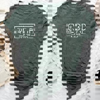 Dad Est 2025 Logo Dad 2025 Loading New Dad Of Girls 2025 Bella Canvas T-shirt - Seseable