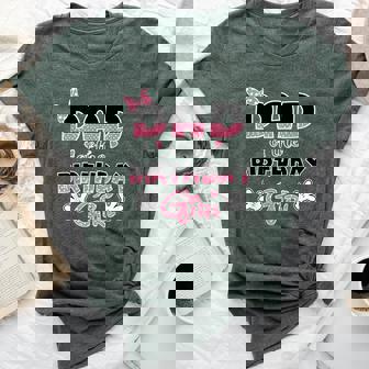 Dad And Mom Of The Birthday Girl Family Matching Party Bella Canvas T-shirt | Mazezy