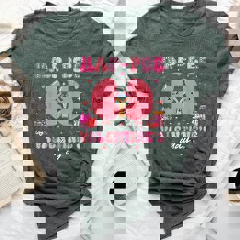 Dialysis Nurse Hap-Pee Valentine's Day Kidney Urology Nurse Bella Canvas T-shirt | Mazezy