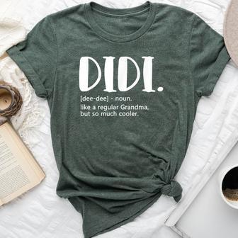 Didi For Mother's Day Idea For Grandma Didi Bella Canvas T-shirt - Thegiftio