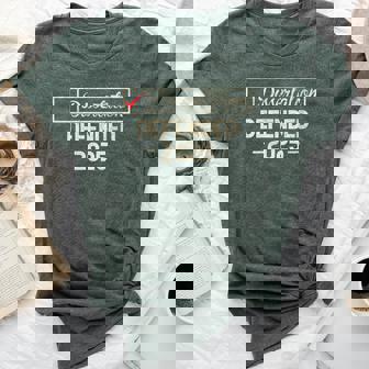 Dissertation Defended 2025 Graduation Bella Canvas T-shirt | Mazezy