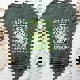 Don't Fall For My Shenanigans St Patrick's Day Grippy Sock Bella Canvas T-shirt | Mazezy