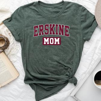 Erskine College Mom Arch Vintage For Mother Women Bella Canvas T-shirt - Thegiftio UK
