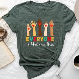 Everyone Is Welcome Here Idaho Bella Canvas T-shirt - Thegiftio UK