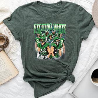 Exciting Whites Apparel Eagles Bella Canvas T-shirt - Thegiftio UK