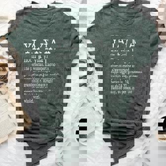 Family For Yia Yia Greek Grandma Ideas Bella Canvas T-shirt | Mazezy