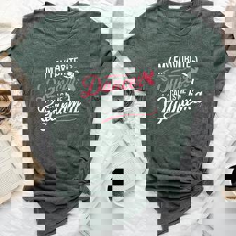 My Favorite Dancer Calls Me Grandma Dance Womens Bella Canvas T-shirt | Mazezy