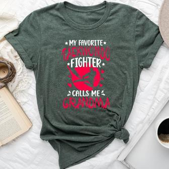 My Favorite Taekwondo Fighter Grandma Taekwondo Grandma Bella Canvas T-shirt - Thegiftio UK