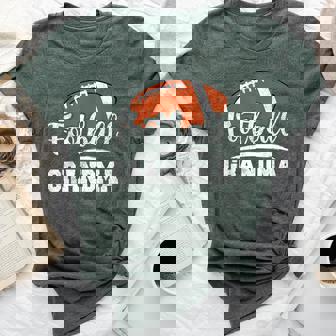 Football Grandma Football Player Game Day Mother's Day Bella Canvas T-shirt | Seseable CA