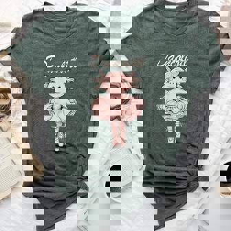 Axolotl Dance Mommy Mama For Girls Ballet Dance Bella Canvas T-shirt - Thegiftio