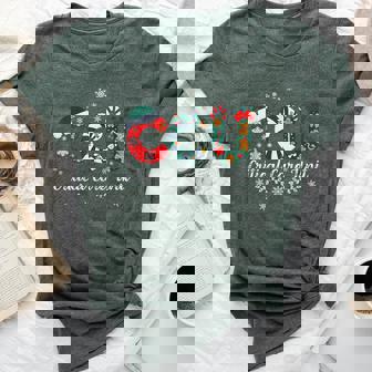 Ccu Nurse Christmas Critical Care Unit Xmas Girl Nurse Bella Canvas T-shirt | Seseable CA