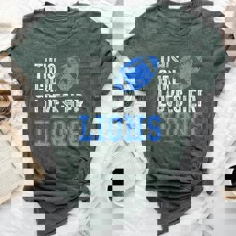 This Girl Loves Her Lions Bella Canvas T-shirt - Thegiftio