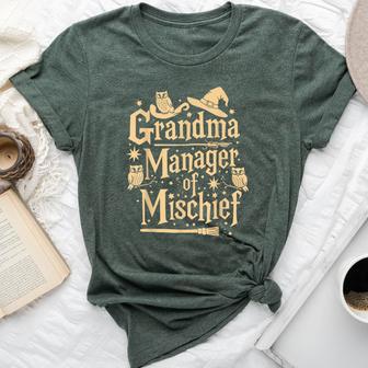 Magical Grandma Manager Of Mischief Mother's Day Bella Canvas T-shirt - Thegiftio UK