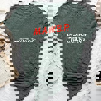 Mom's Against White Baseball Pants Cute Mother's Day Bella Canvas T-shirt - Thegiftio UK