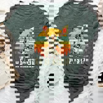 He Is Rizzin' Jesus Playing Basketball Christian Bella Canvas T-shirt | Seseable CA