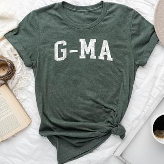G-Ma Family Matching Vintage Mother's Day G-Ma Classic Bold Font G-Ma Birthday Bella Canvas T-shirt - Thegiftio UK