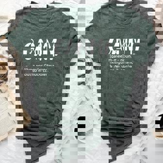 Gammy For Mother's Day Idea For Grandma Gammy Bella Canvas T-shirt | Mazezy