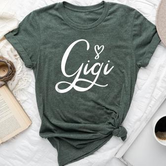 Gigi For Gigi For Grandma Mother's Day Bella Canvas T-shirt - Thegiftio UK