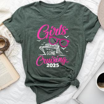 Girls Gone Cruising 2025 Vacation Trip Matching Group Bella Canvas T-shirt - Thegiftio UK
