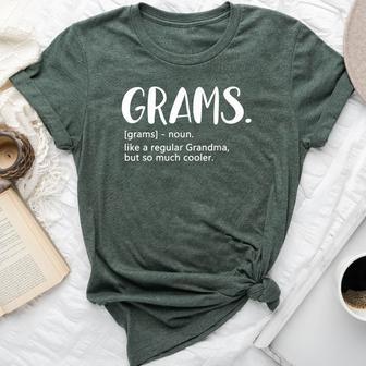 Grams For Mother's Day Idea For Grandma Grams Bella Canvas T-shirt - Thegiftio UK