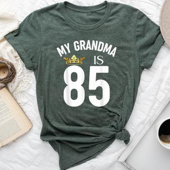My Grandma Is 85 85Th 85 Years Old Mama Mum Mother Mom Bella Canvas T-shirt - Thegiftio UK