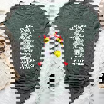 Grandma Of Ballers Softball Baseball Grandma Bella Canvas T-shirt | Mazezy