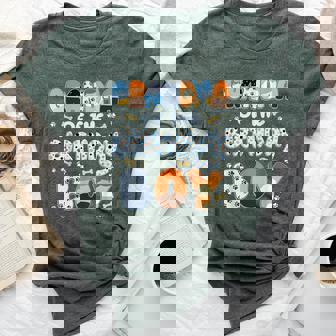 Grandma Of The Birthday Boy Dog Family Party Decorations Bella Canvas T-shirt | Mazezy