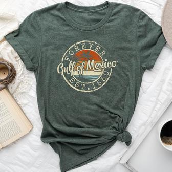 Gulf Of Mexico Forever Est 1550 Vintage Beach Women Bella Canvas T-shirt - Thegiftio UK