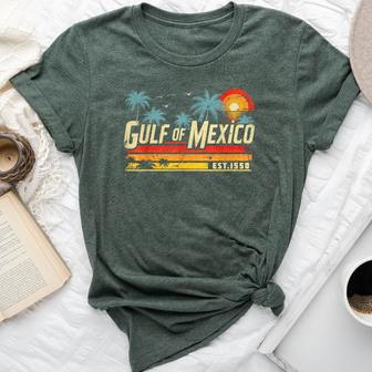 Gulf Of Mexico T Vintage Gulf Of Mexico Bella Canvas T-shirt - Thegiftio UK