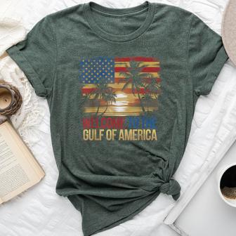 Gulf Of Usa America Flag Beach Bella Canvas T-shirt - Thegiftio UK