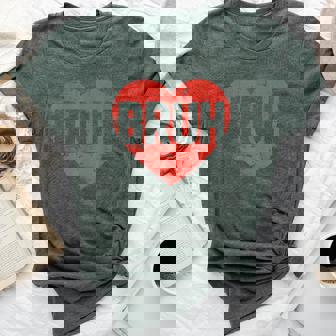Happy Valentines Day Bruh Heart Love Valentine Boys Girls Bella Canvas T-shirt - Seseable