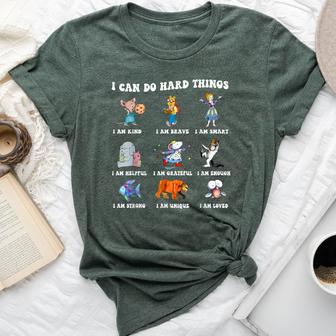 I Can Do Hard Things Teacher Back To School Children's Book Bella Canvas T-shirt - Thegiftio UK