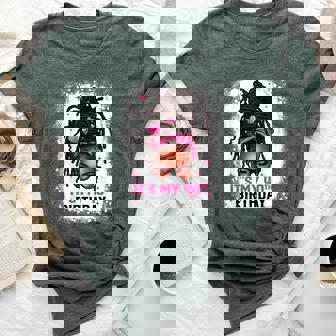 It's My 40Th Birthday African American Loc'd Black Women Bella Canvas T-shirt - Thegiftio UK