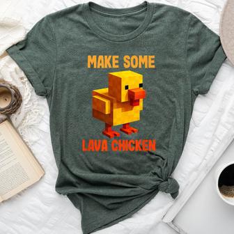 Make Some Lava Chicken Bella Canvas T-shirt - Thegiftio UK