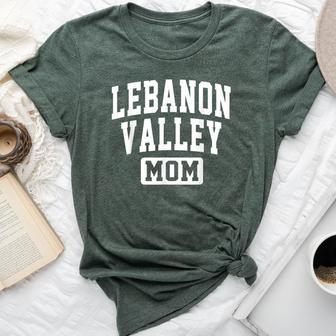 Lebanon Valley College Mom Mother Arch Vintage Family Women Bella Canvas T-shirt - Thegiftio UK