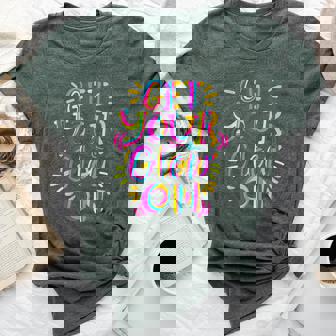 Let's Crazy Costume Birthday Glowing Retro 80S 90S Men Bella Canvas T-shirt - Thegiftio UK