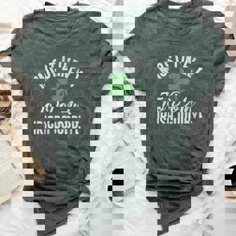 Most Likely To Do An Irish Goodbye St Patrick's Day Bella Canvas T-shirt | Seseable UK