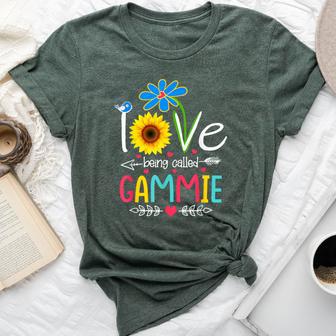 I Love Being Called Gammie Grandma Mother's Day Bella Canvas T-shirt - Thegiftio UK