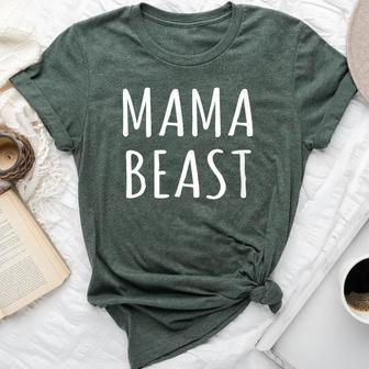 Mama Beast Moms Mothers Bella Canvas T-shirt - Thegiftio UK
