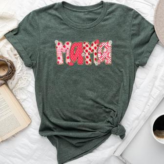 Mama Strawberry Mommy Mom Happy Mother's Day Mom Life Retro Bella Canvas T-shirt | Seseable CA
