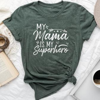 My Mama Is My Superhero XmasMother's Day Bella Canvas T-shirt - Thegiftio UK