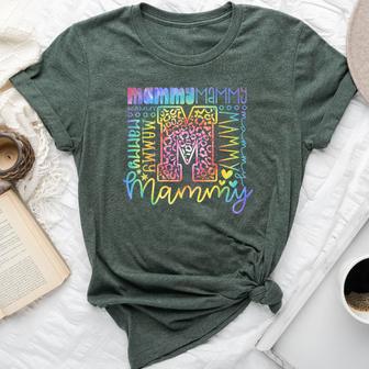 Mammy Typography Mammy Grandma Grandmother Bella Canvas T-shirt - Thegiftio UK