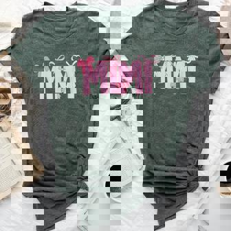 Mimi Coquette Bow Pink Aesthetic Mother's Day Mimi Life Bella Canvas T-shirt - Thegiftio UK
