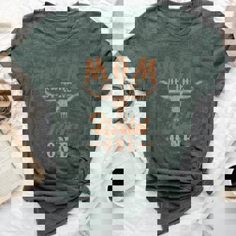 Mom Of The Wild One Cowboy Western Rodeo Party Matching Bella Canvas T-shirt - Thegiftio