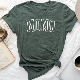 Momo College Momo Grandma Momo Grandmother Bella Canvas T-shirt - Thegiftio UK