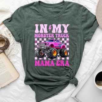 In My Monster Truck Mama Era Groovy Moster Truck Mom Bella Canvas T-shirt - Thegiftio UK